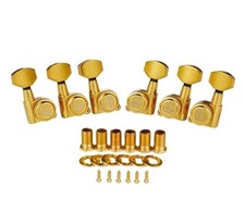 KAISH Guitar Locking Tuners 18:1 Locking Tuning Machines 6R GOLD B2-B1