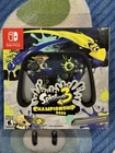 Nintendo Switch Pro Controller Splatoon 3 Championship 2023 VS