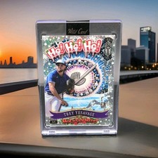 Wild Card Holiday Hits! Trey Yesavage 2025 Rookie Baseball True 1/1 Color Match