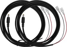 2 Pcs Durable Chew-Resistant Power Cable for Trail Camera,Compatible with...