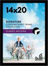 14X20 Picture Frame with Polished Plexiglass, Photo Frame for Wall Display Galle