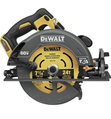DEWALT DCS578B FLEXVOLT 60V MAX* Circular Saw with Brake 7-1/4-Inch Tool Only