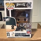 Funko Pop! Vinyl Carson Wentz Football NFL Philadelphia Eagles #74 White Jersey