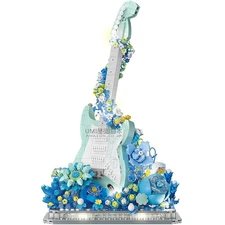 BALODY Building Blocks, Musical Instrument, Flower, Mini Blocks, Creative