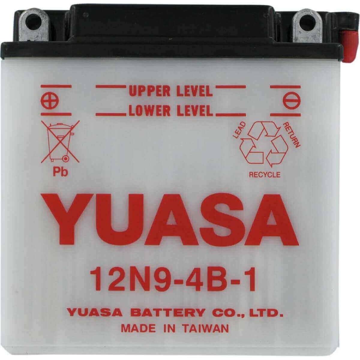 Batterie Yuasa 12N9-4B1 pour résoudre les problèmes de démarrage sur NX 125