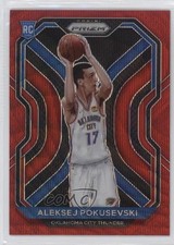 2020-21 Panini Prizm Ruby Wave Prizm Aleksej Pokusevski #264 05nw