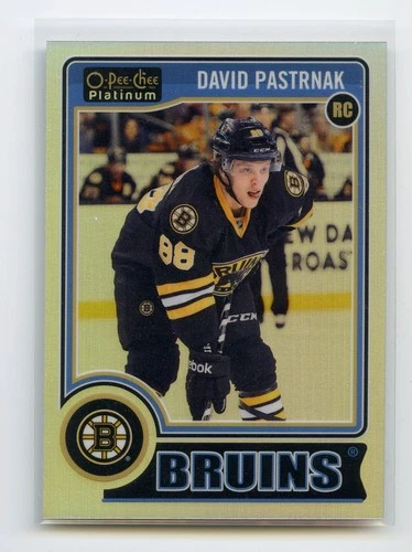 2014-15 O-Pee-Chee Platinum David Pastrnak RC Rainbow Rookie #177 Bruins
