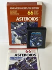 Asteroids (Atari 2600, 1981) Authentic Complete In Box Cleaned Tested