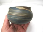 Antique Niloak Potteries Mission Swirl Art Pottery Bowl Nice!