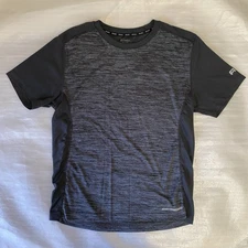 AND1 Stop Sweating T Shirt Black Mens Size Medium Athletic Casual Comfort