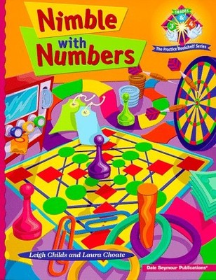NIMBLE WITH NUMBERS, GRADES 3 & 4 By Leigh Childs *Excellent Condition*