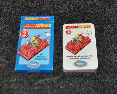 Card Set 2 Rushhour Traffic Jam Game 40 All New Challenges Thinkfun NEU OVP
