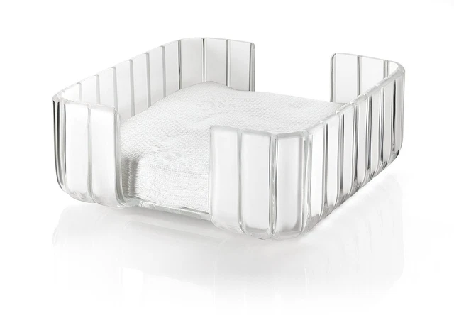 Portatovaglioli e anelli da cucina bianchi in plastica