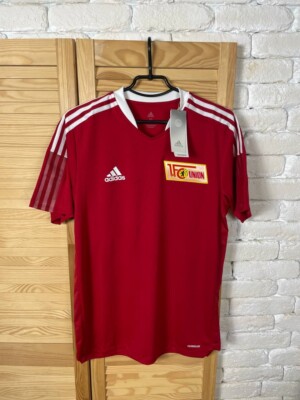 1. FC UNION BERLIN PRE MATCH JERSEY FOOTBALL SHIRT ADIDAS SOCCER TRIKOT MEN M