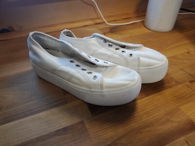 Steve Madden Shoes Womens 6.5 M Emmi Casual Platform Low Sneakers  