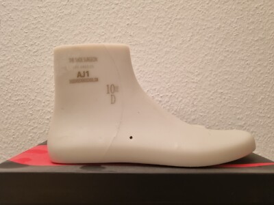 Air Jordan 1 lasts and patterns by Shoe Surgeon, EU 44.5.  US 10.5. 