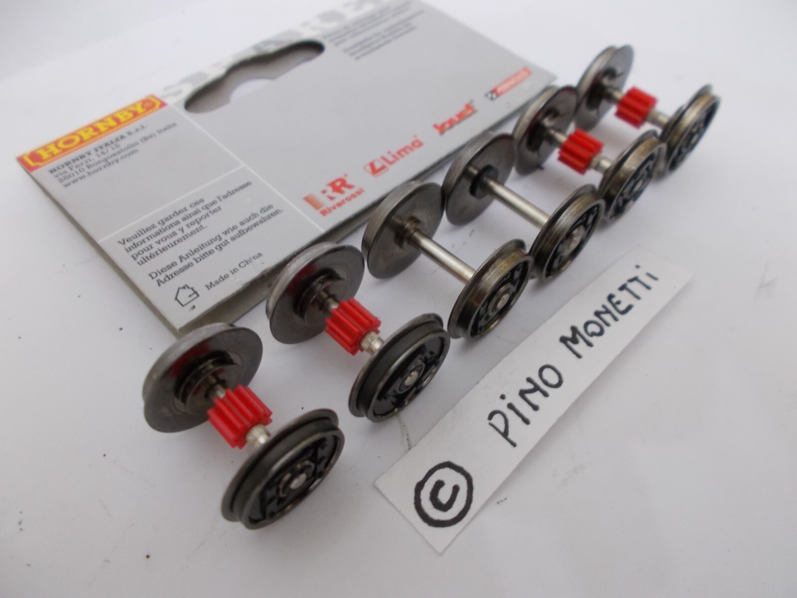 SET 6 ASSALI CON INGRANAGGIO MODIFICATO E645-E646-E656 LIMA RIVAROSSI !!!