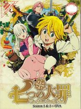 Anime Nanatsu No Taizai Season 1+2 Vol. 1-53End+2OVA English