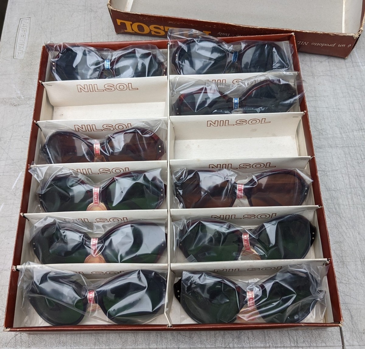 Vintage nilsol Tortoiseshell Sunglasses Nilsol Italy-vintage Sunglasses-tortoise Acetate W|org  main image 2