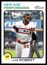 2022 Topps Heritage #NAP-11 Luis Robert New Age Performers Near mint or better