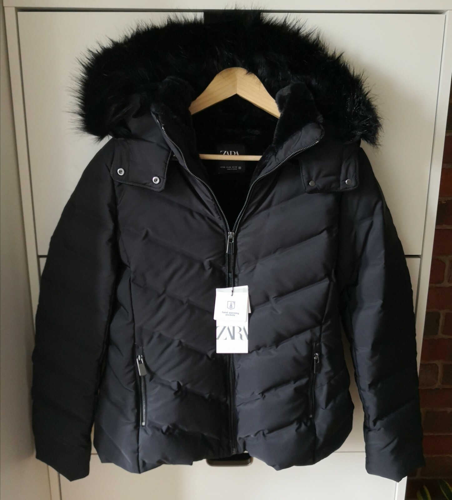 zara uk puffer jacket