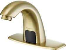 Touchless Bathroom Sink Faucet, Hands Free Automatic Sensor W Hole Cover, 541