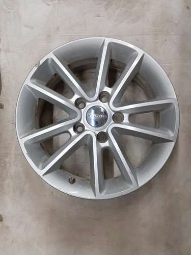 Wheel 17x6-1/2 Aluminum 10 Spoke Painted Silver 13-19 Dodge Journey 5LN63GSAAC
