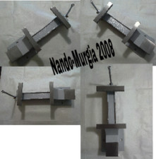 MORSA PARALLELA DA BANCO ACCIAIO FISSA MM 150 MAURER CON INCUDINE PROFESSIONALE