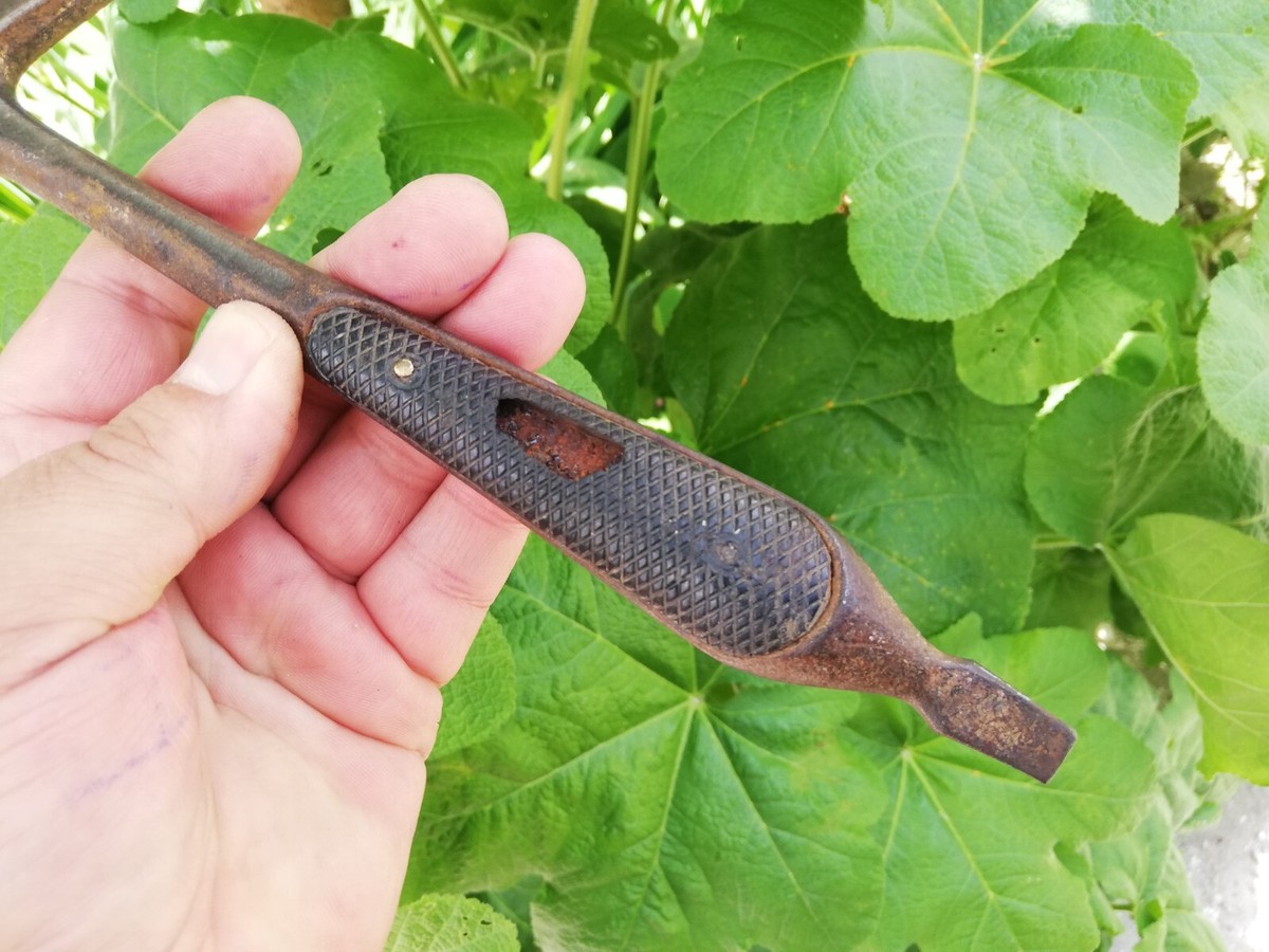 Vtg Old DGM 5664-87 WW2 WWII German HJ Multitool Axe Hatchet