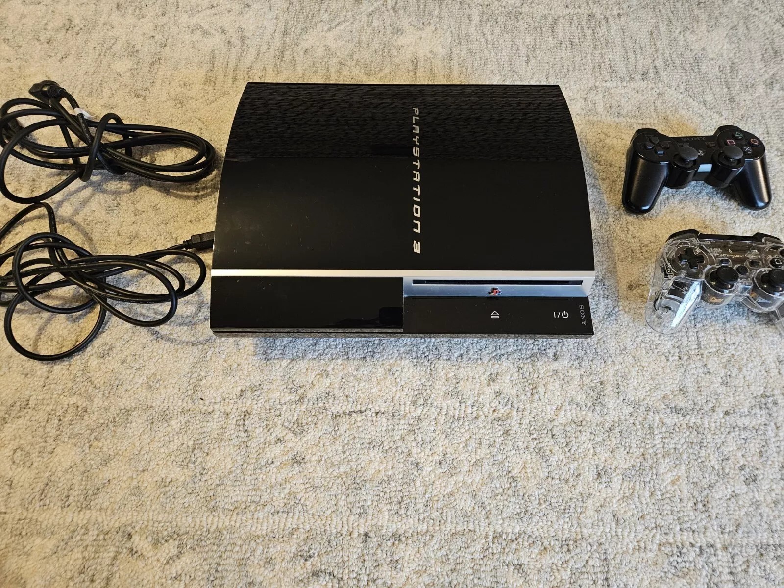 Sony Playstation 3 Fat PS3 80GB Model CECHL01 Works Great + 13