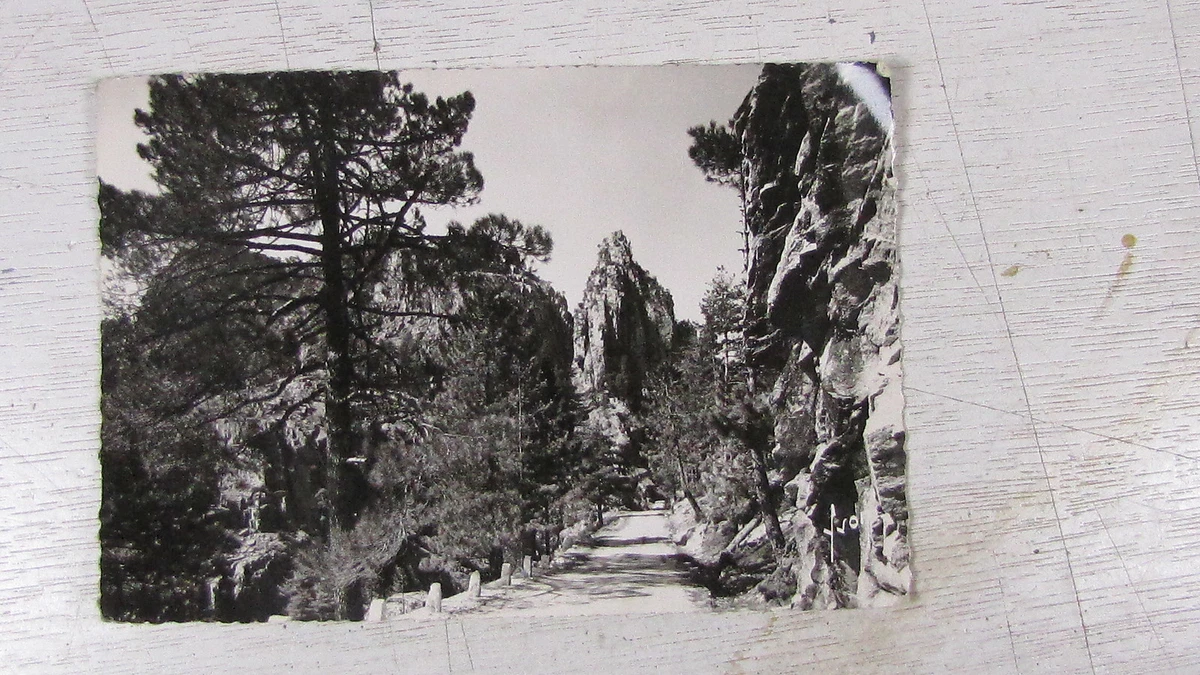Ancienne Carte Postale Corse – Corte – Dos Non Divisé – Années 1900