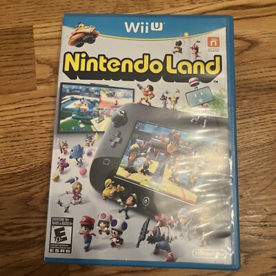 Nintendo Land (Nintendo Wii U, 2012) Complete w/ Manual Video Game