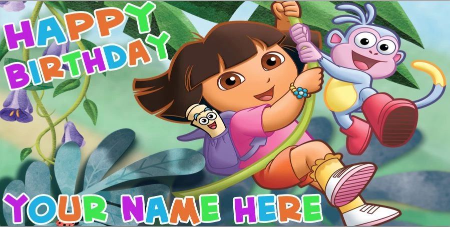 Dora The Explorer Happy Birthday 2