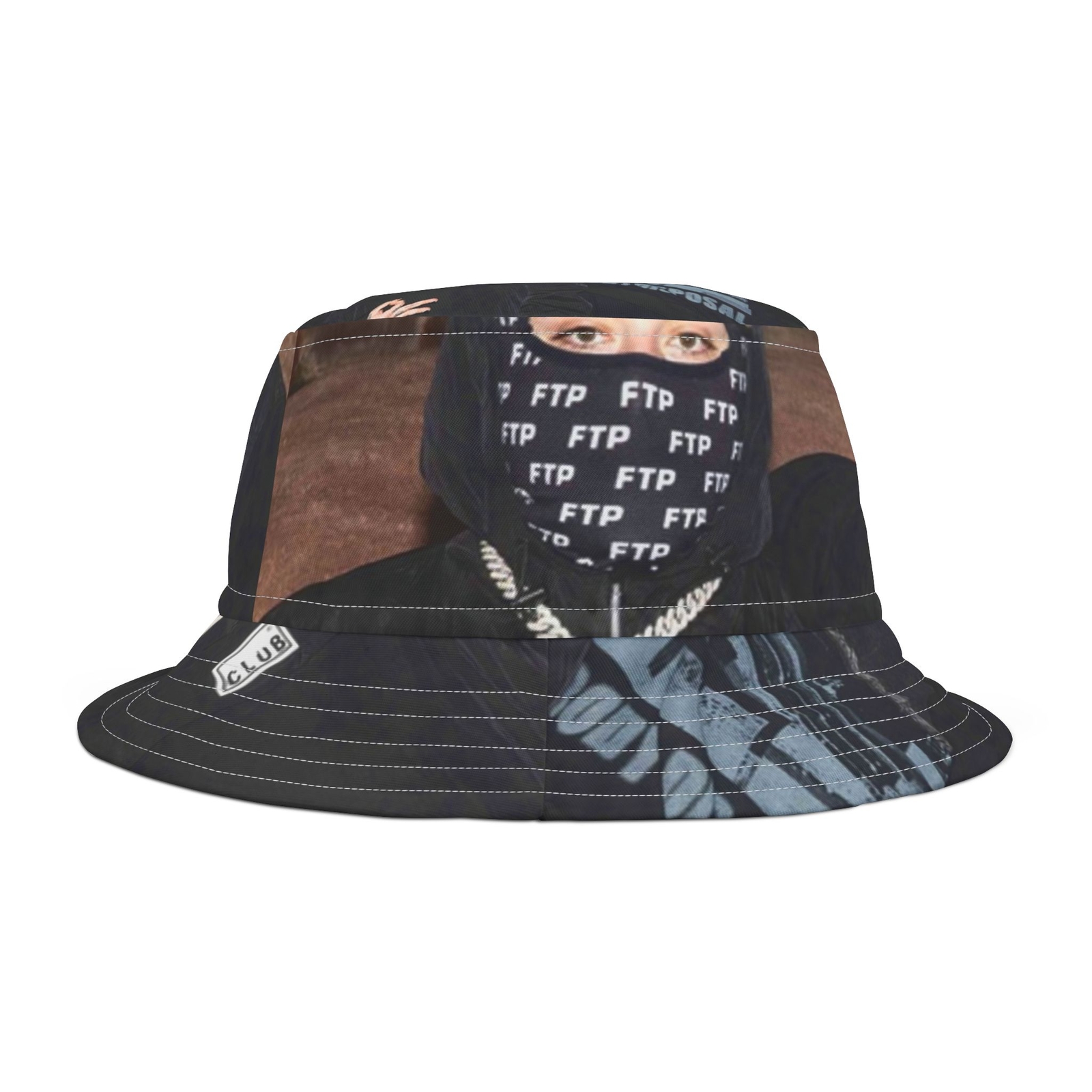 SUICIDEBOYS Embroidered Logo Bucket Hat for Fans