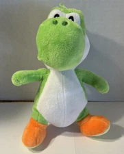 Super Mario World Plush Green Yoshi Soft Toy Stuffed Plush Animal Doll 10" 2018