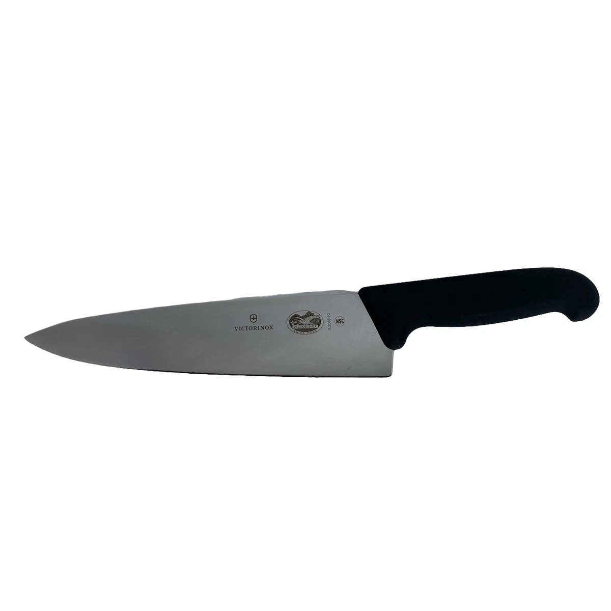 Essentials Chef Knife, Stainless Steel & Black, 8-In.