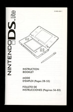 Nintendo DS Lite Handheld Instruction Booklet C/USG-USZ-1 