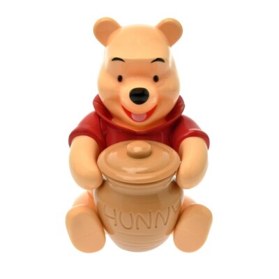 Disney Store Japan Pooh's Figure & Corn Soup Pooh's Lovely breakfast H 7.6 inch