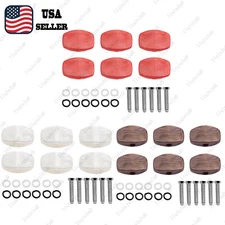 Guitar Tuning Peg Button Machine Head Plastic Buttons for Acoustic Guitars