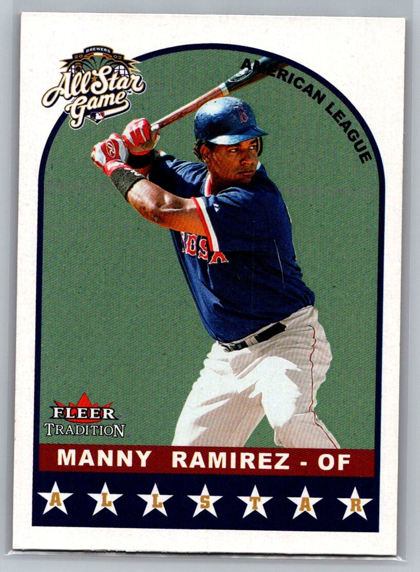 2002 Fleer Tradition Update #U313 Manny Ramirez Boston Red Sox Baseball Card