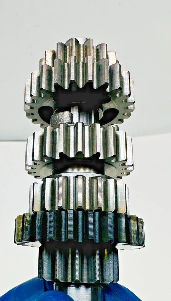 Kawasaki RM KX 60 65 2000-2024 transmisión eje principal 13127-1105 transmisión KX65 Foto 2 de 4