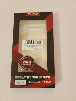 TiMOVO Compatible with Galaxy S10 Case Soft AntiScratch TPU Bumper Cover 