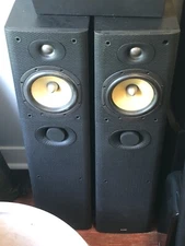 Bowers Wilkins B & W DM602.5 S3 Tower Speakers