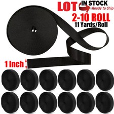 Lot 1 Inch Wide 11Yards Nylon Heavy Duty Webbing Strap Polypropylene Heavy Strap