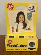 NEW NOS LOT GE Camera Flash Cubes