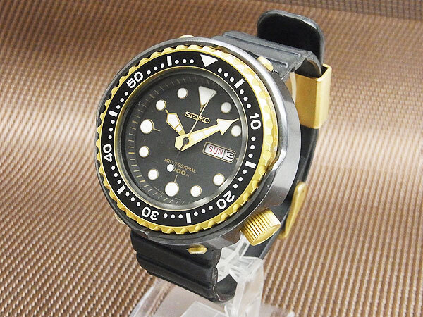 Seiko Professional Diver 7C46-7009 Titanium Ceramic Vintage Seiko Professional Diver 7C46-7009 Titanium Ceramic Vintage