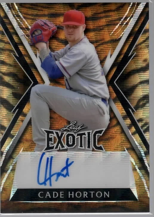 2023 Leaf Exotic - Cade Horton #BA-CH1 for sale | eBay