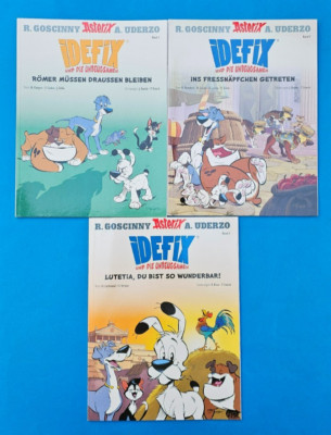 Asterix & Obelix. Idefix und die Unbeugsamen Band 1 + 2 + 3 ... NEU