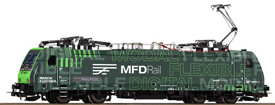 PIKO 71330 Elektrolok BR 186 MFD Rail Railpool Ep.VI DCC Sound Eurotrain NEU