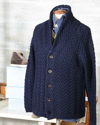 Acquista Giacca uomo in maglia cammello. 03A20L5437 di BL.11 | Milano 51